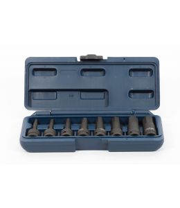 8-pc, Air Impact Hex Tip Bit Socket Set