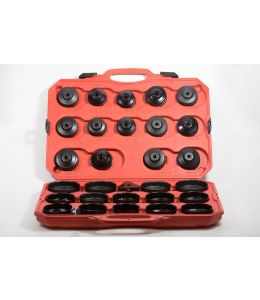 30PC CUP TYPE OIL FILTER WRENCH SET 