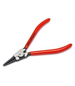 7" Straight Fixed Tip External Snap Ring Pliers