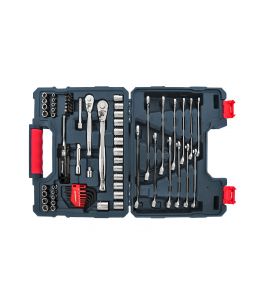 Crescent 70 Pc. 1/4" & 3/8" Drive 6 & 12 Point Standard SAE/Metric Mechanics Tool Set