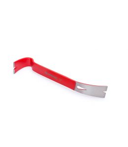 PRY BAR,15" FLAT,RED