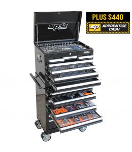 CUSTOM SERIES TOOL KIT - 549PC - METRIC/SAE - BLACK/CHROME