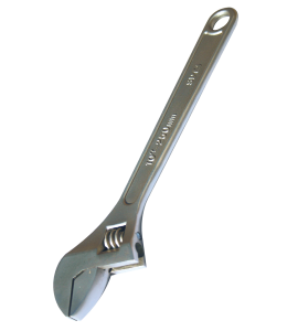 Wrench Adjustable Chrome 450Mm Sp Tools