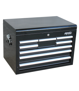 Tool Box Black Custom 8 Drawer