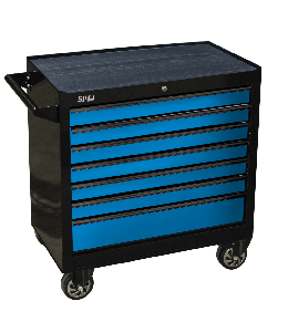 ROLLER CAB BLACK/BLUE 7 DRAWER CUSTOM SUMO