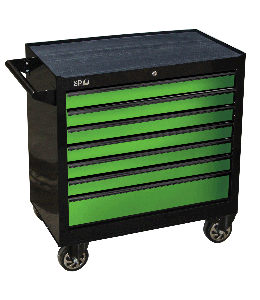 ROLLER CAB BLACK/GREEN 7 DRAWER CUSTOM SUMO