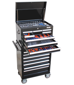 Toolkit 303Pc Metric/Sae - Black 15 Drawer Custom